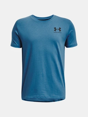 Under Armour T-Shirt UA B SPORTSTYLE LEFT CHEST SS-BLU - Boys