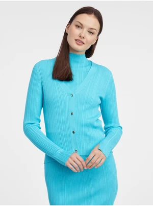 Orsay Blue Ladies Cardigan - Ladies