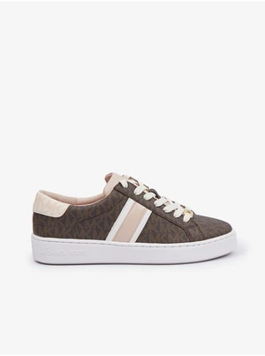 Brown Women's Patterned Sneakers Michael Kors Irving - Women