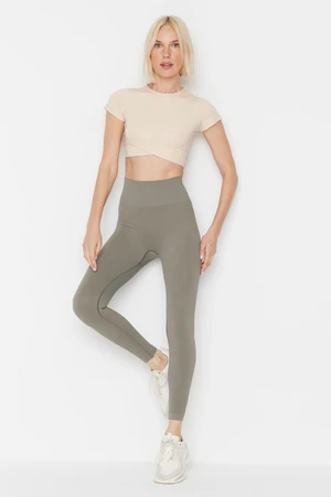 Jerf Lily as Khaki High Waist Consolidating Leggings