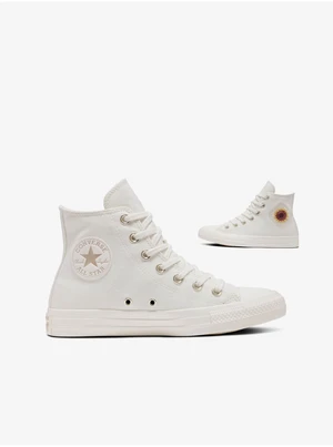 White Womens Ankle Sneakers Converse Chuck Taylor All Star - Ladies