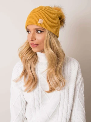 Yellow women's hat RUE PARIS