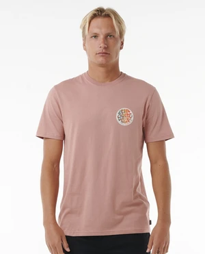 Rip Curl T-shirt WETTIE PASSAGE ICON TEE Mushroom