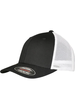 Flexfit Trucker Recycled Mesh Black/White