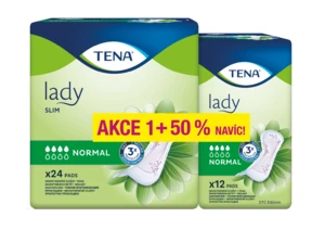 TENA Lady Slim Normal Inkontinenční vložky 36 ks