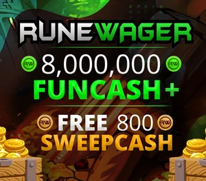 Runewager 10000000 Fun Cash + FREE 1000 Sweep Cash