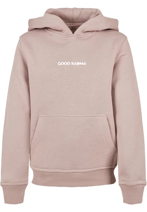 Children's sweatshirt Karma Butterfly Basic powder pink