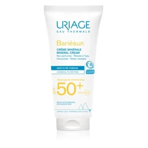 Uriage Minerální ochranný krém na obličej a tělo SPF 50+ Bariésun (Very High Protection Mineral Cream) 100 ml