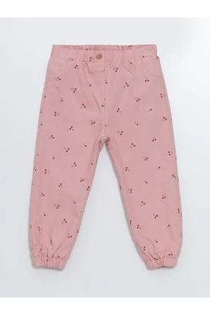 LC Waikiki Lcw Elastic Waist Printed Baby Girl Pants