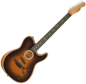 Fender American Acoustasonic Telecaster Sunburst Guitare acoustique-électrique