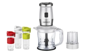 CONCEPT SM3391 Smoothie maker  + chopper + mlynček 700W 2x570ml+400ml biela