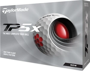 TaylorMade TP5x White Standard Golfové míčky