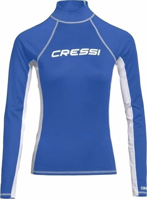 Cressi Rash Guard Lady Long Sleeve Cămaşă Blue M