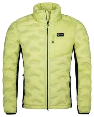 Men's outdoor insulated jacket Kilpi ACTIS-M light green