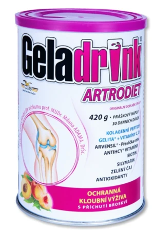 GELADRINK Artrodiet Nápoj broskyňa 420 g