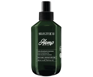 Bezoplachový hydratační sprej pro suché a lámavé vlasy Selective Professional Hemp Instant Disciplining Fluid - 200 ml + dárek zdarma