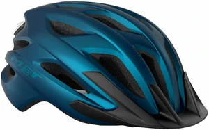 MET Crossover Blue Metallic/Matt XL (60-64 cm) Casco da ciclismo