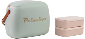 Polarbox Urban Retro Cooler Bag Matcha Gold 6 L