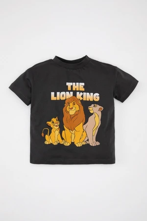 DEFACTO Baby Boy Disney Lion King Crew Neck Short Sleeve T-Shirt