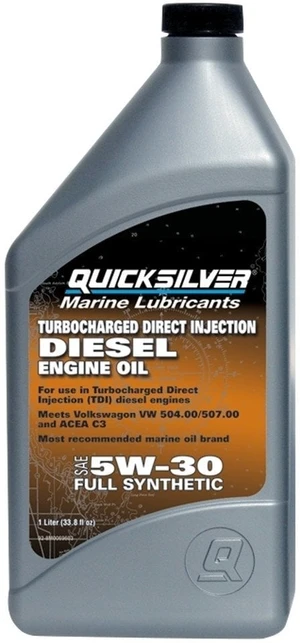 Quicksilver Full Synthetic TDI Engine Oil 1 L Boot diesel Motoröl