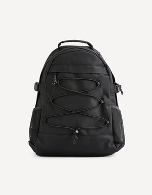 Black men's backpack Celio Bizanzibar