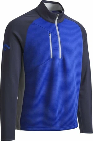 Callaway Blocked Ottoman Fleece Magnetic Blue 3XL Pulóver