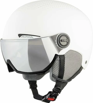 Alpina Arber Visor Q-Lite Ski Helmet White Matt L Skihelm