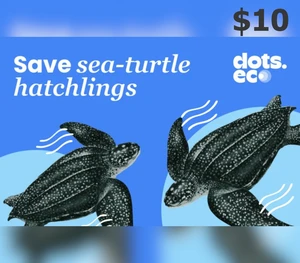 Save a sea-turtle hatchling $10 Gift Card US