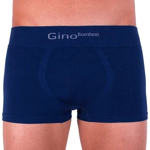 Men's boxers Gino seamless bamboo blue