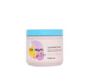 Maska na vyhladenie vlasov Inebrya Ice Cream Liss Pro Liss Perfect Mask - 500 ml (771026357) + darček zadarmo