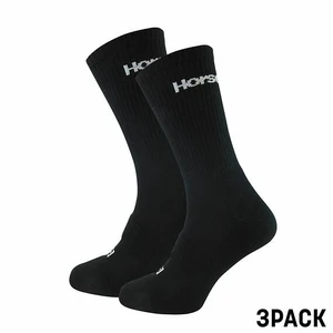 3PACK Horsefeathers socks black