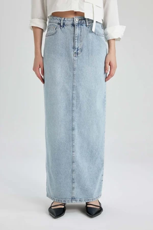 DEFACTO Long Fit Jean Long Skirt