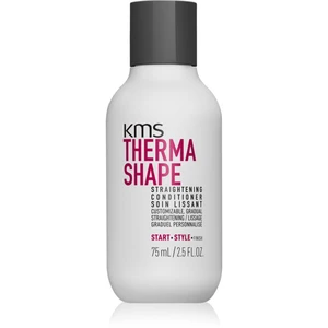 KMS Thermashape Straightening Conditioner kondicionér pre uhladenie a výživu suchých a nepoddajných vlasov 75 ml