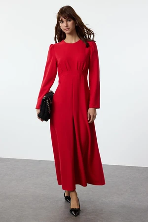 Trendyol Dark Red Woven Dress