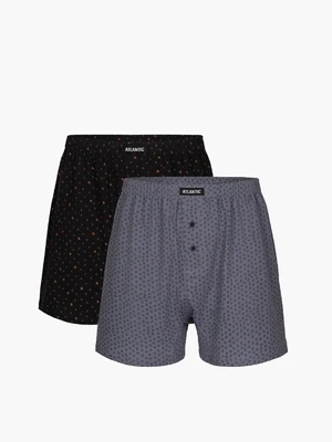 Boxer shorts Atlantic 2MBX-013 A'2 S-3XL gray-black 06