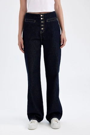 DEFACTO 90's Wide Leg High Waist Long Jeans