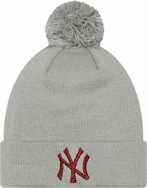 New York Yankees MLB Infill Bobble Beanie Grey UNI Czapka