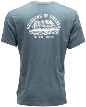 Grundéns tričko tall ship ss t-shirt dark slate - m