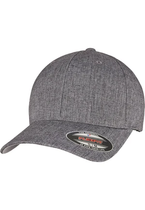 Melange cap FLEXFIT HEATHERLIGHT dark grey