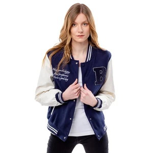 Women's Baseball Jacket GLANO - Dark Blue