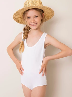 White Cotton Body for Girl