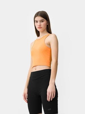 Dámský crop top s výřezem na zádech