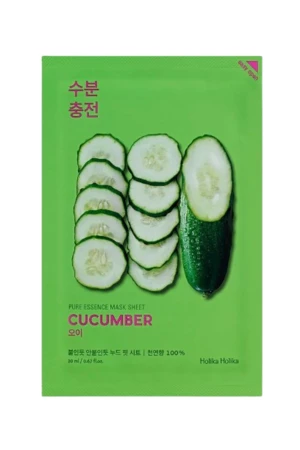 HOLIKA HOLIKA Pure Essence Mask Sheet, Plátienková maska ​ - Cucumber 23 ml