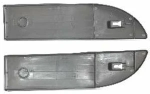 Hamax Sno Taxi/Fire Steering Skis Black Alkatrészek