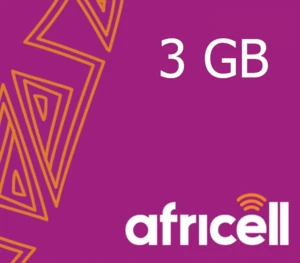 Africell 3 GB Data Mobile Top-up GM