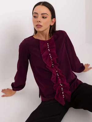 Blouse-LK-BZ-506673.36-dark purple