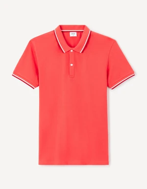 Celio Polo tričko pique Decolrayeb - Pánské