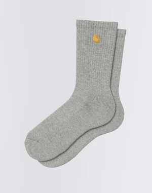 Carhartt WIP Chase Socks Grey Heather/Gold