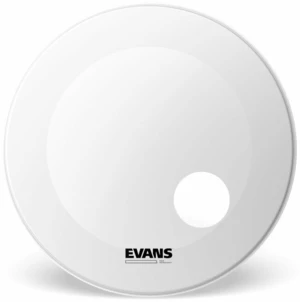 Evans BD18RGCW EQ3 Coated White 18" Blanc Peaux de résonance