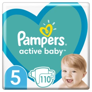 Pampers Active Baby plenky vel. 5, 11-16 kg, 110 ks